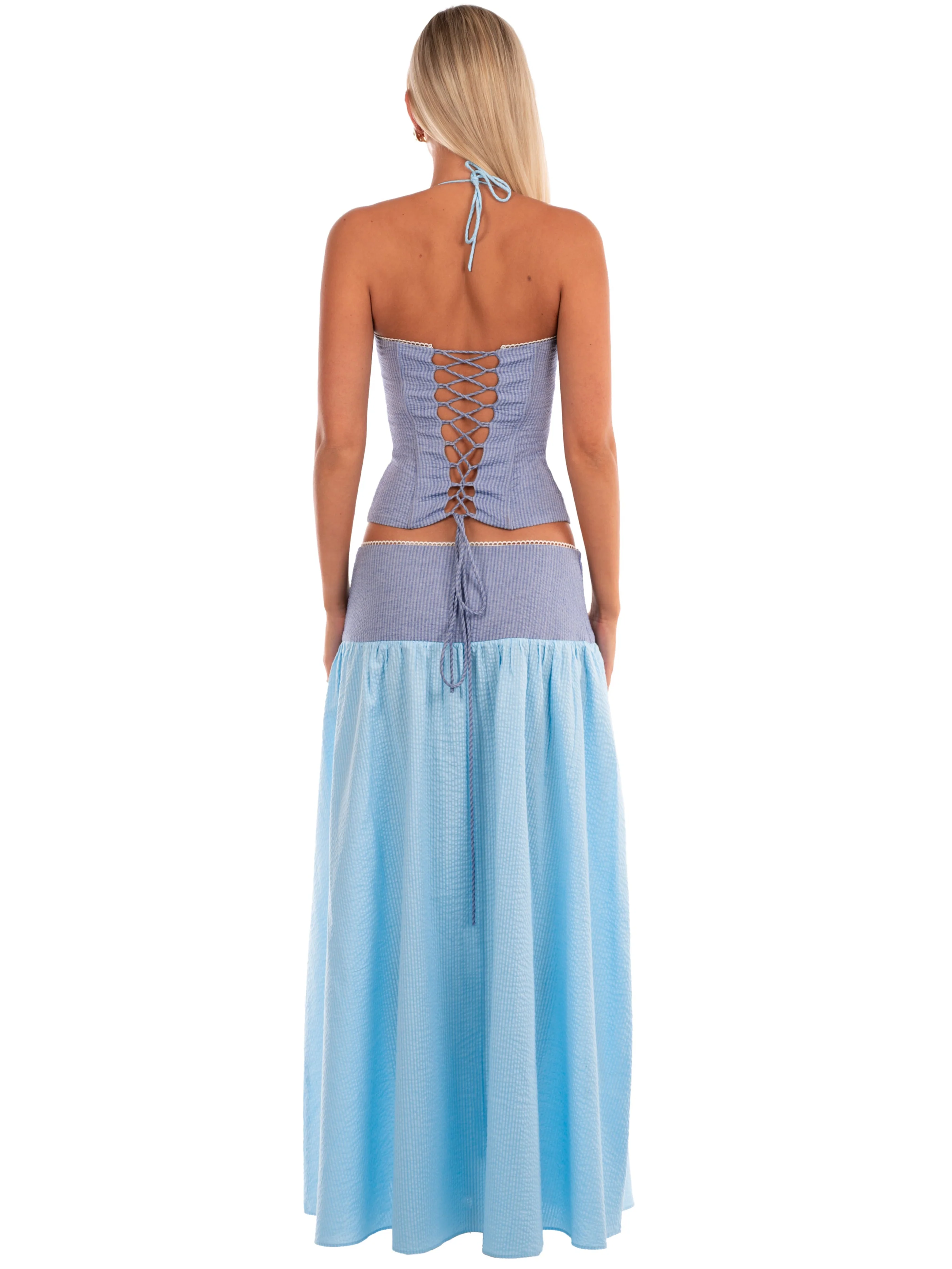 Adeline Maxi Skirt | Storm - Image 3