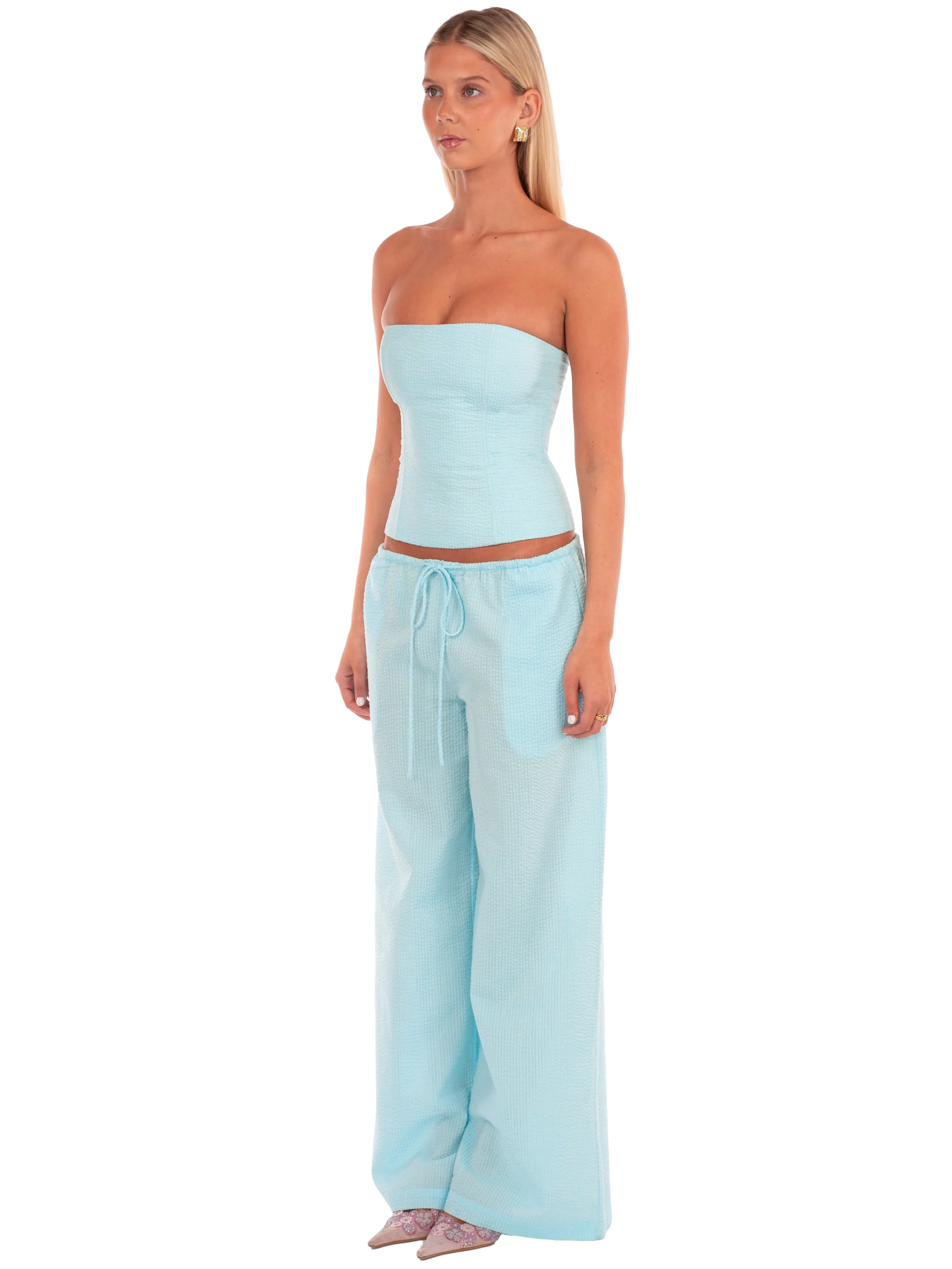 Amelie Pant | Aquamarine - Image 4