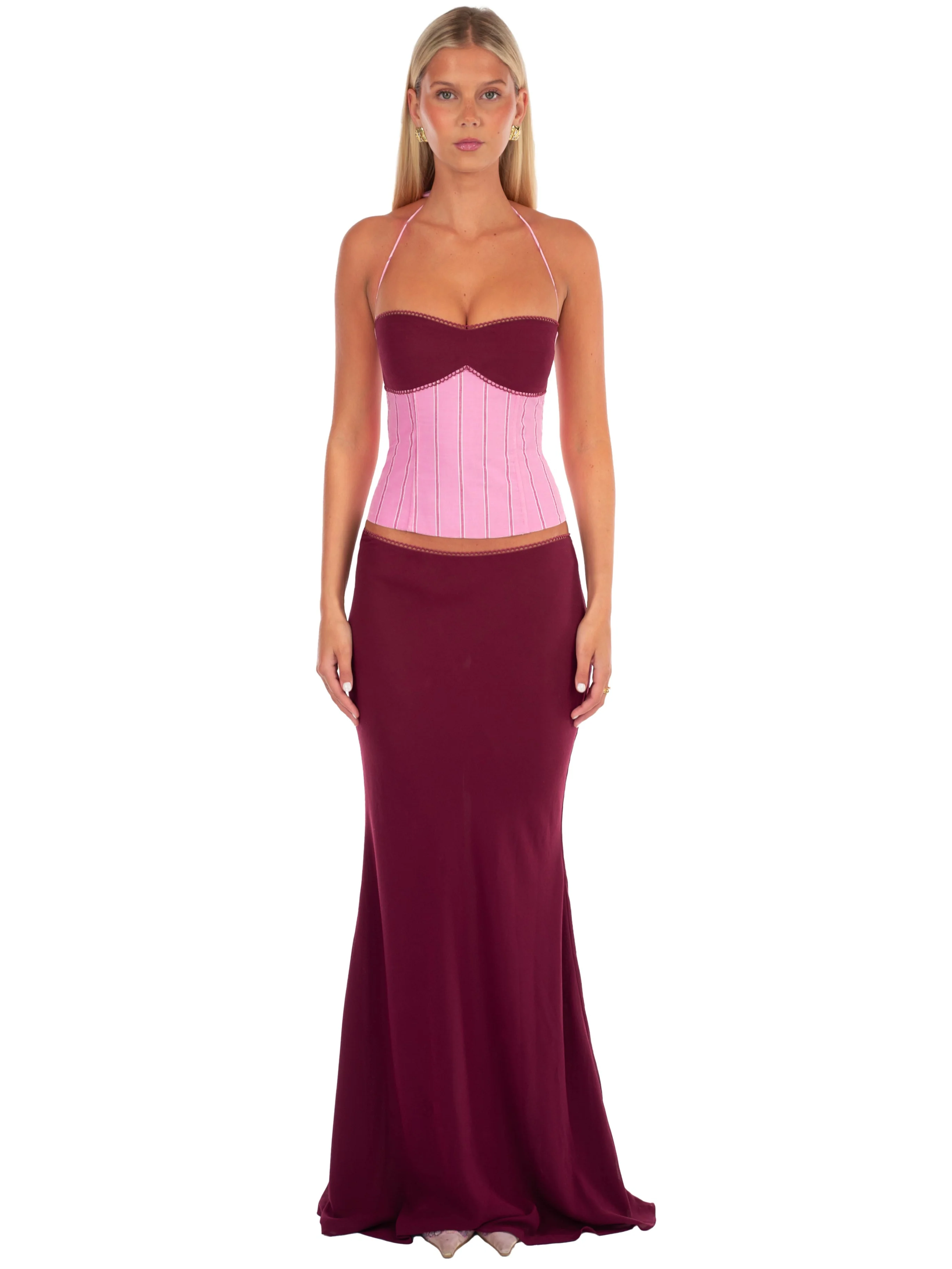 Angelina Corset | Sangria - Image 7