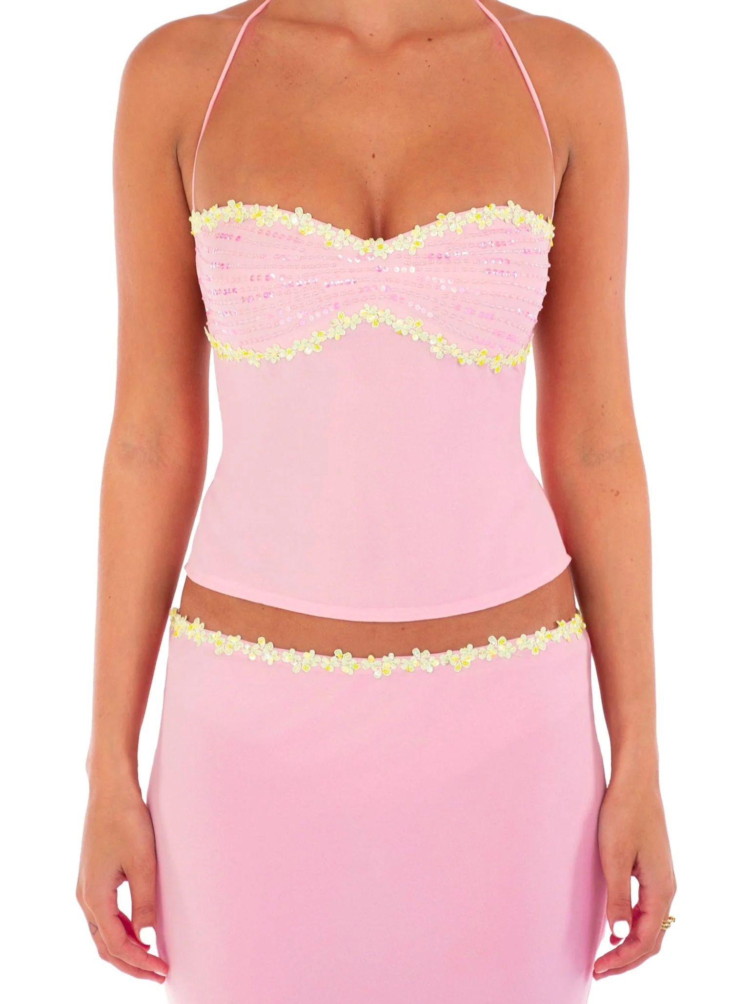 Jemima Midi Skirt | Lemonade - Image 7