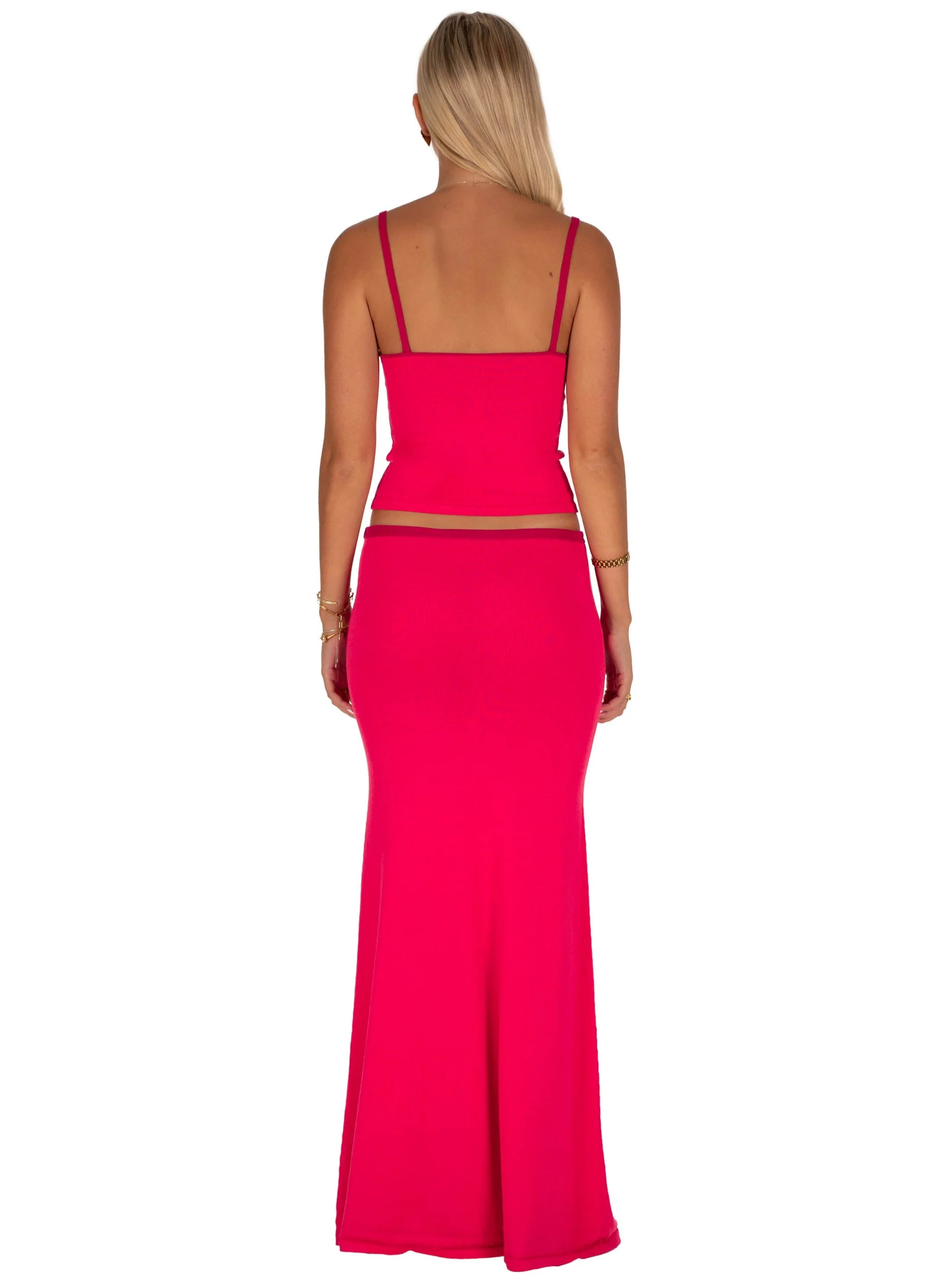 Lilly Maxi Skirt | Cherry - Image 4