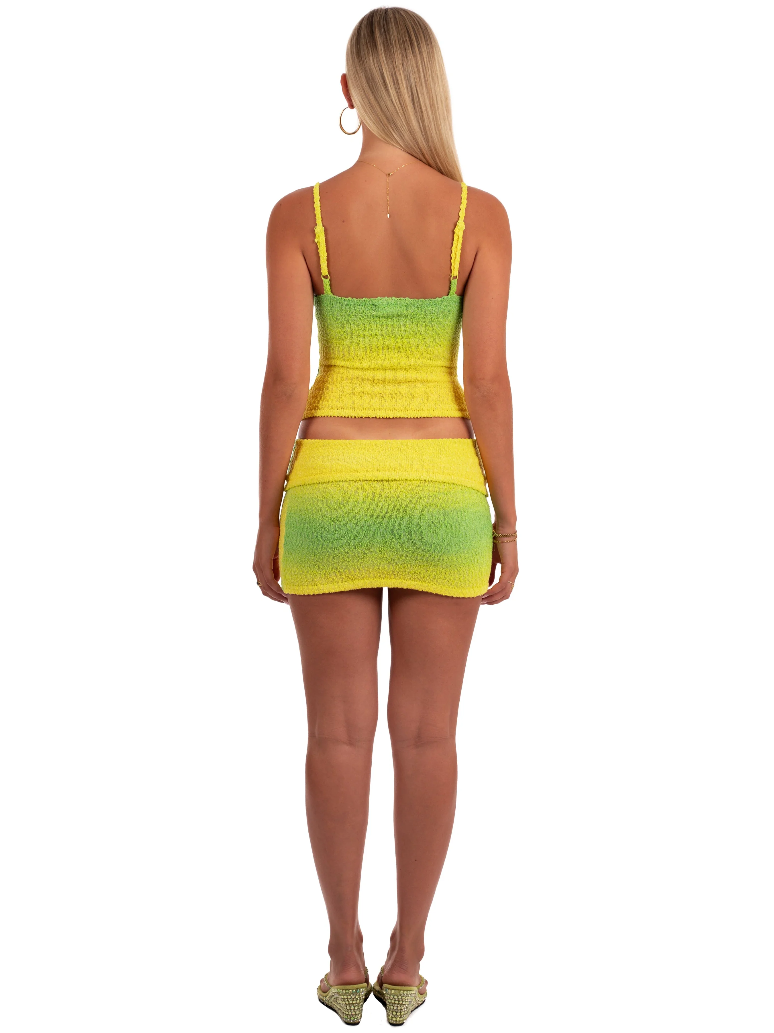 Lola Mini Skirt | Kiwi - Image 4