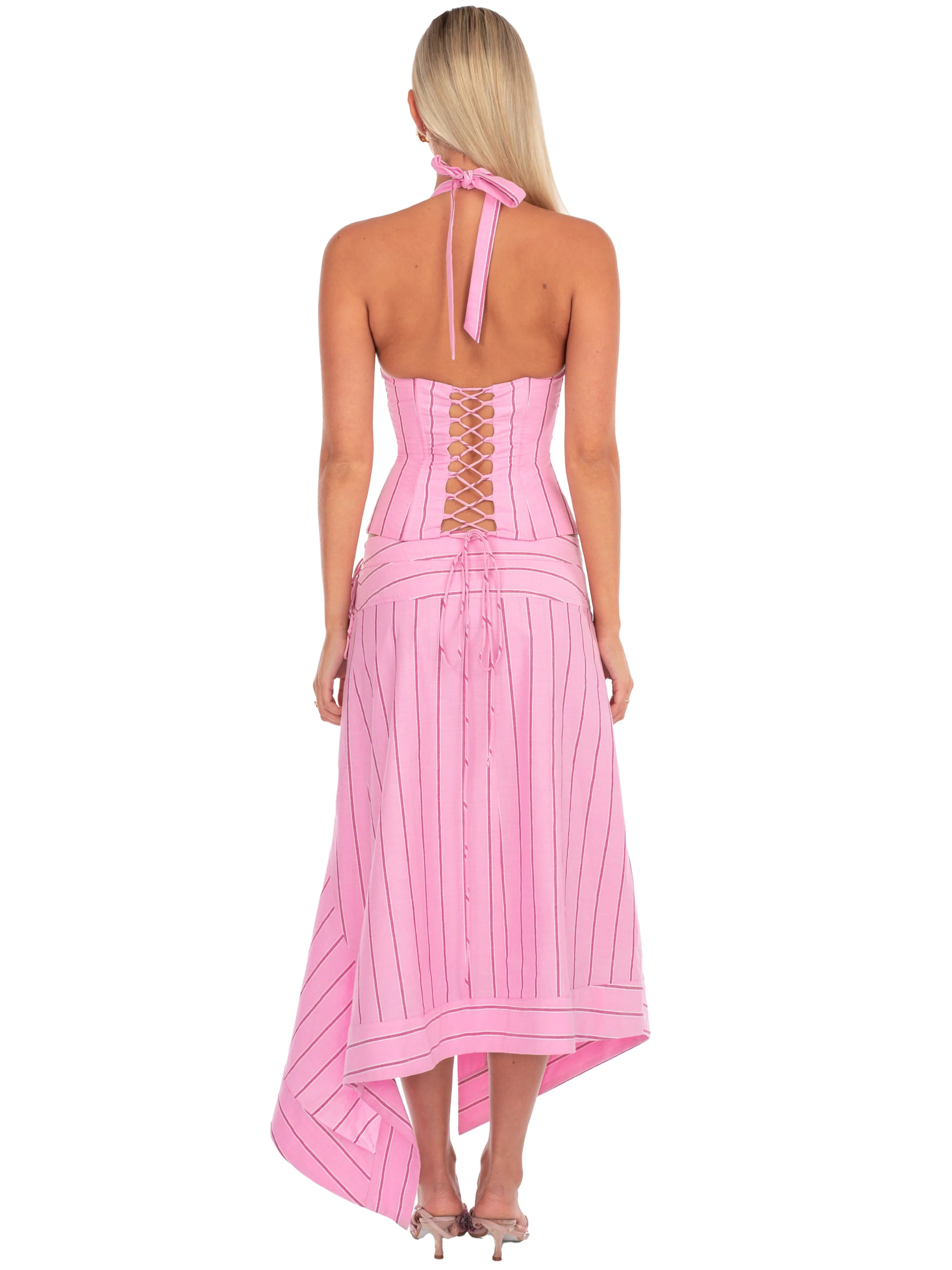 Sabrina Wrap Skirt | Sangria - Image 3