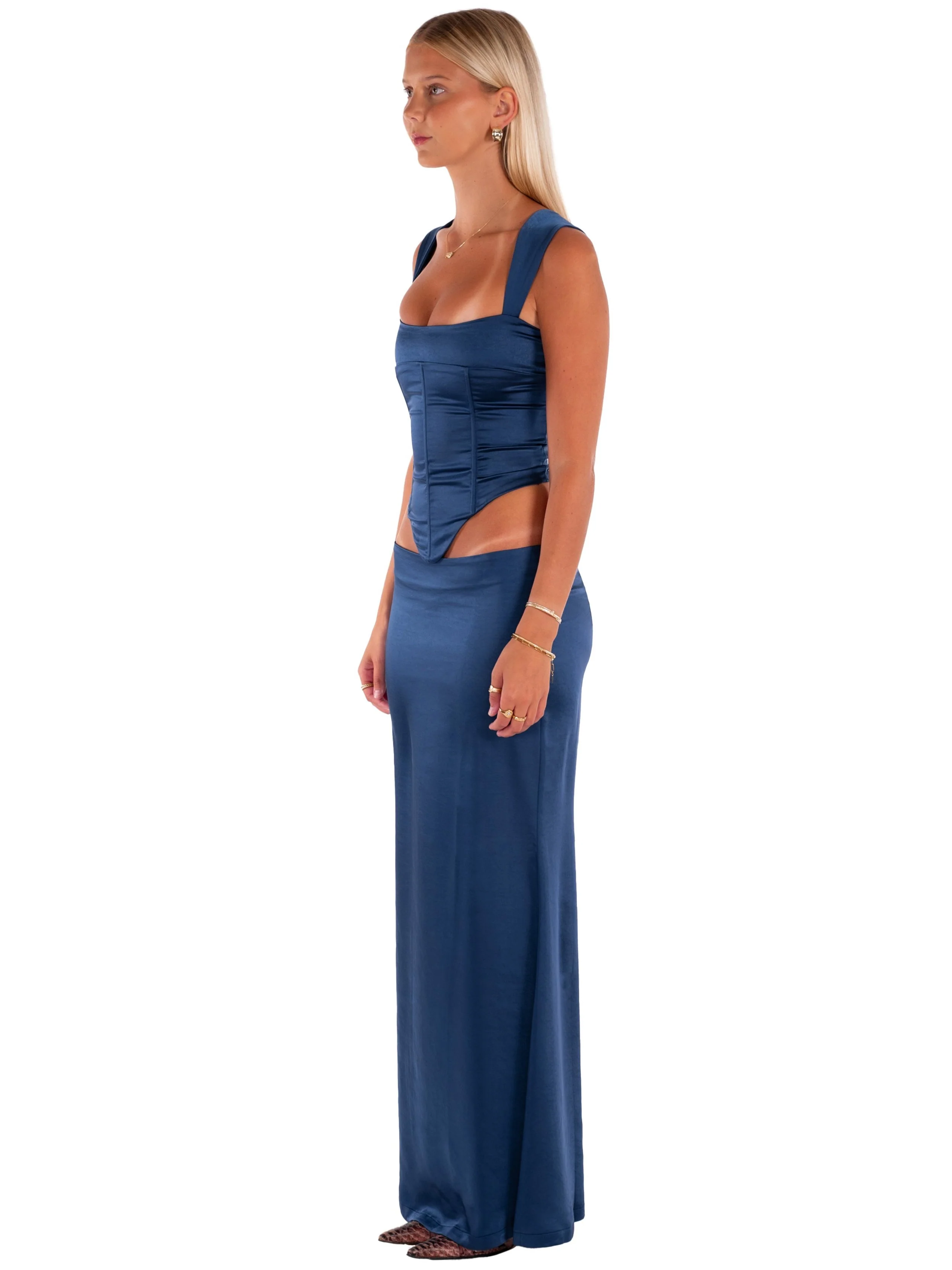 Valerie Maxi Skirt | Midnight - Image 3