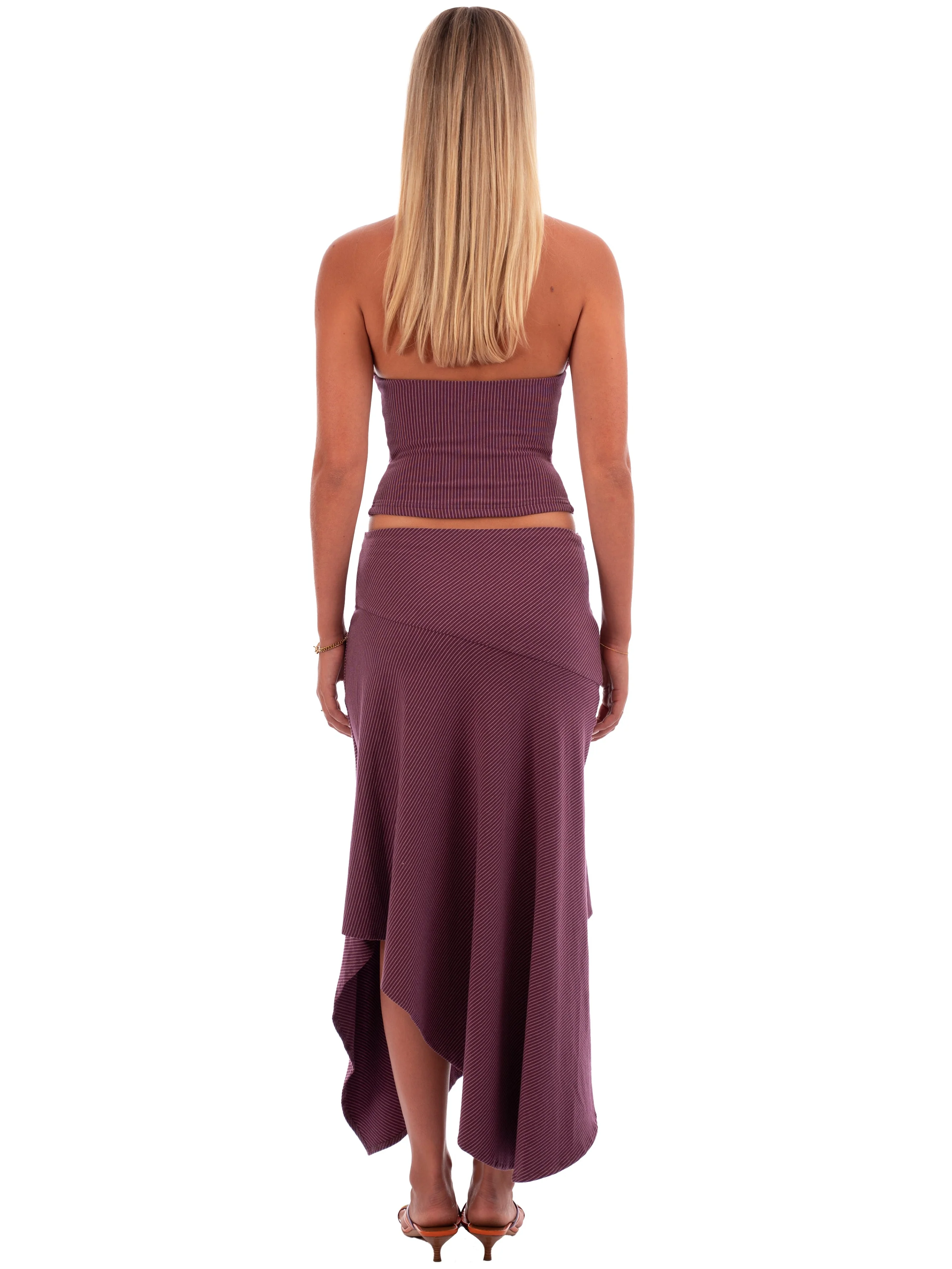 Yasmin Midi Skirt | Plum - Image 4